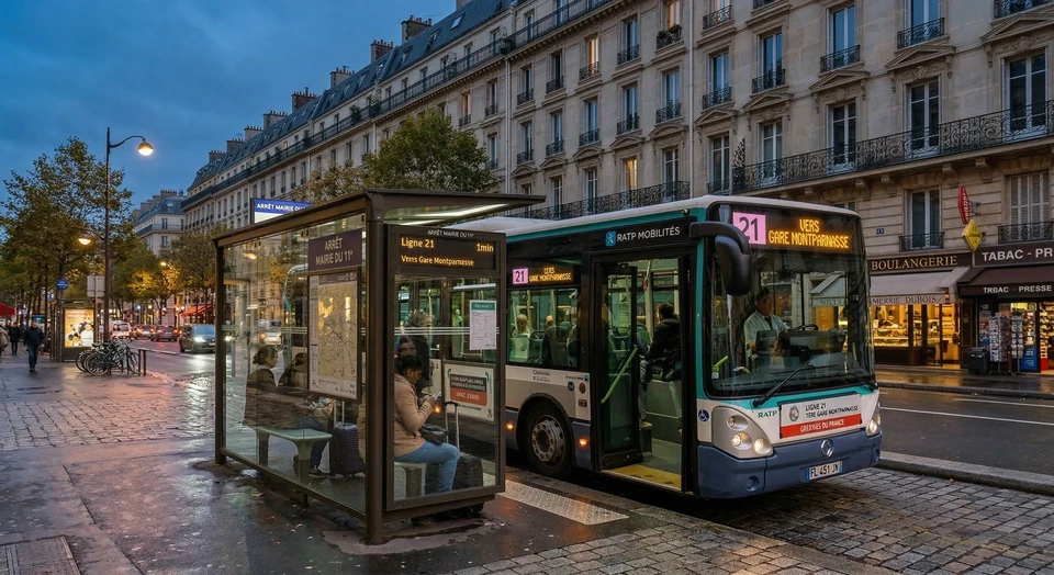 Public Buses from CDG Airport to Paris