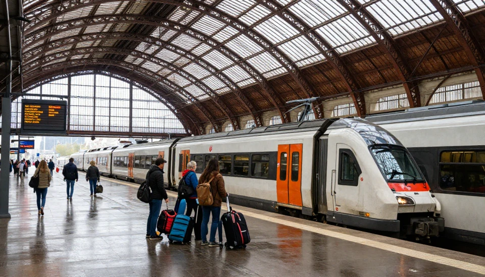 RER B from CDG to central Paris