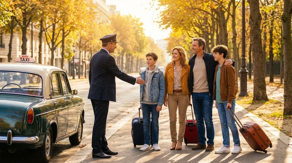 Taxi from Beauvais Airport to Paris