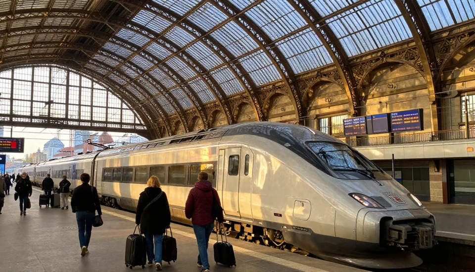 TGV from CDG Airport to Disneyland