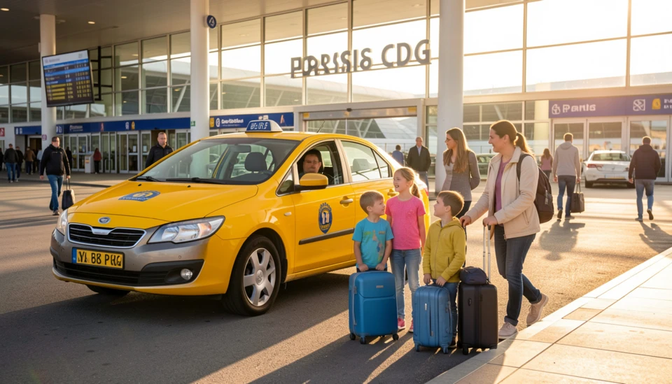 Taxi from Charles de Gaulle to Beauvais Airport