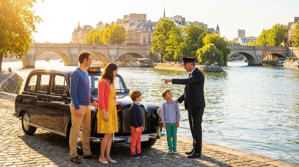 Taxi from Paris to Fontainebleau