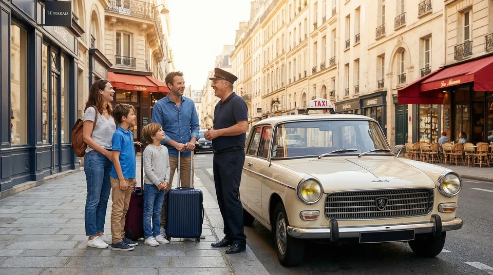Taxi from CDG to Fontainebleau