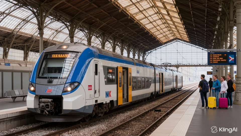 Train from Disneyland Paris to Orly Airport