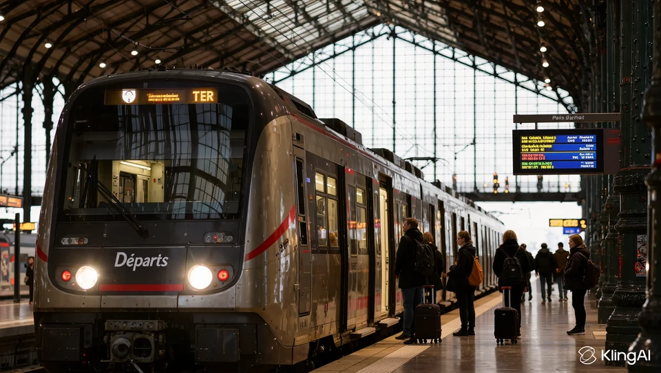 Train from Orly to Beauvais Airport