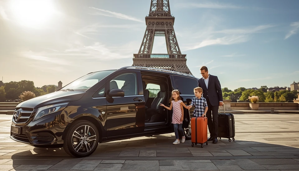 Private transfer from CDG Airport to Paris