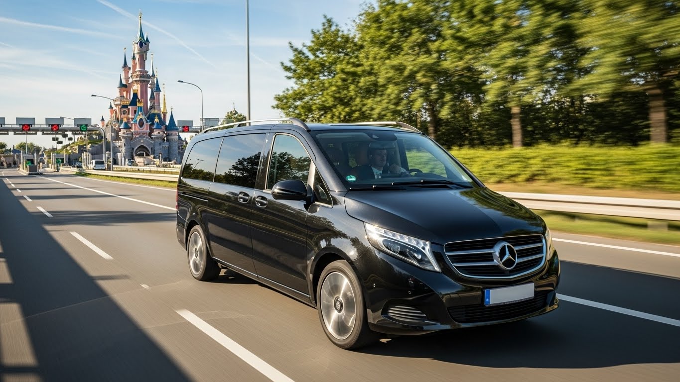 Private transfer from Disneyland Paris to Orly Airport