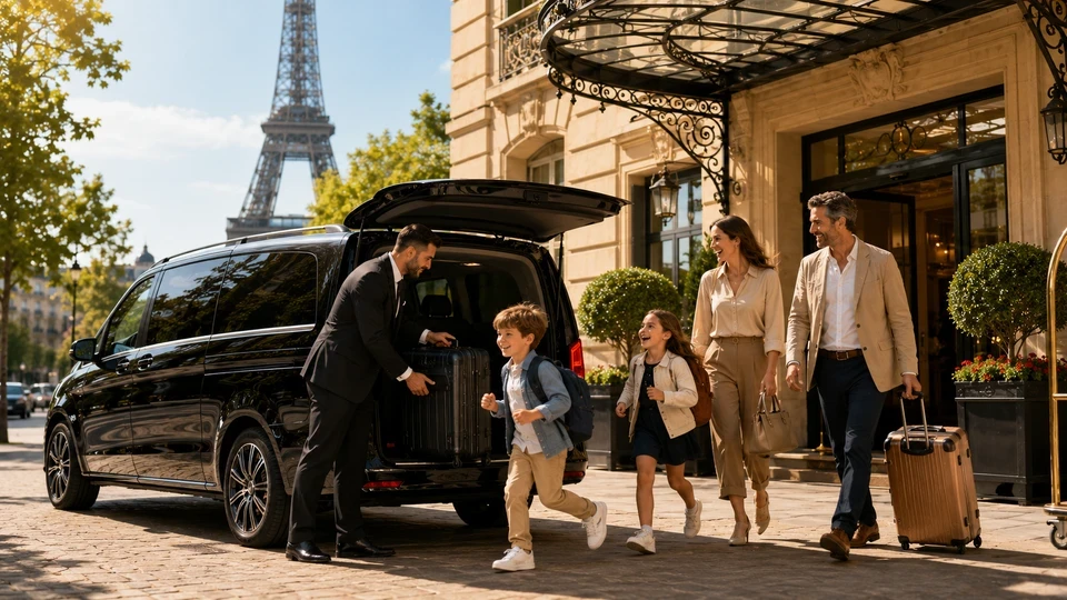 Private transfer from Disneyland Paris to Beauvais Airport