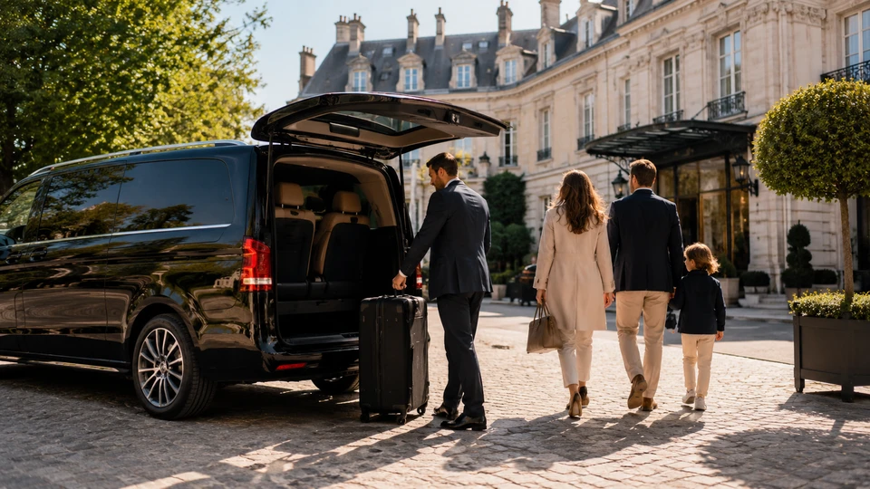 Private transfer from Fontainebleau to CDG Airport
